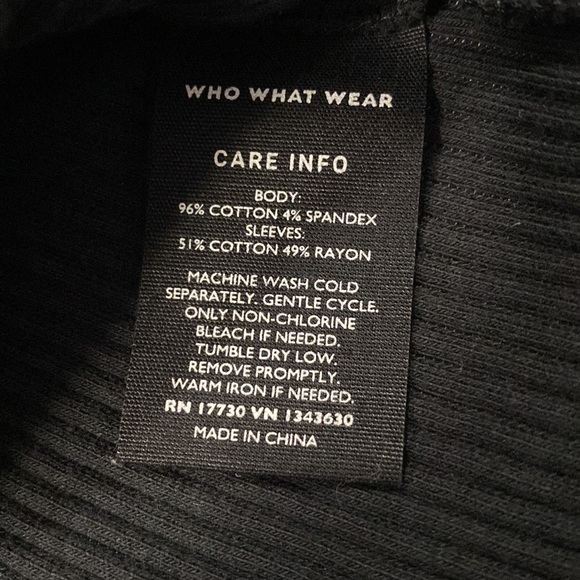 Balloon 3/4 Sleeve Bardot Top - Picture 6 of 6